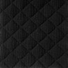 Quilted Double Gauze Black